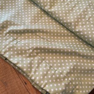 Excellent condition mini dot Pottery Barn curtains - paid $60/panel